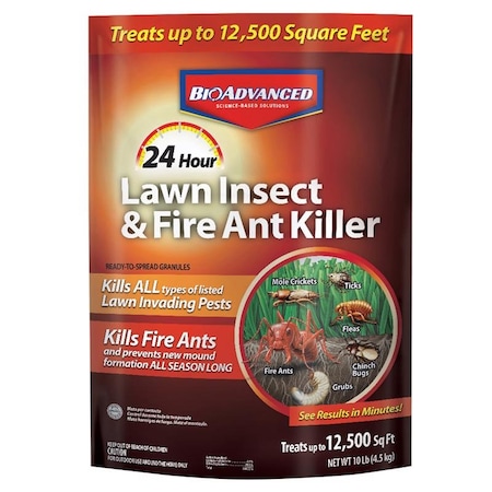 Bioadvanced Lawn Insect and Fire Ant Killer Granules 10 lb 700900H